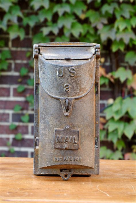 antique metal mailboxes